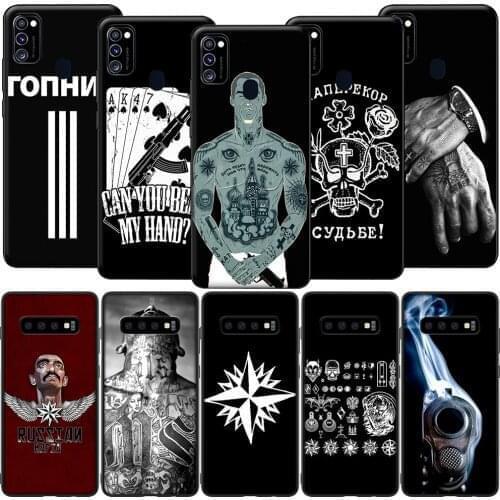 GX203 Russian Mafia Case for Samsung A6 A7 A8 Plus A9 A10 A20 A30 A40 A50 A60 A70 A01 EU A11 A21S A31 A41