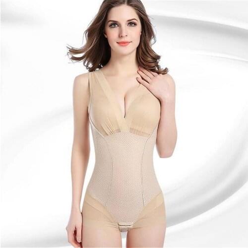 Women Shapewear Tummy Control Women Body Shaper Slimming Underwear Full Body Waist Trainer Seamless Postpartum Body Girdle