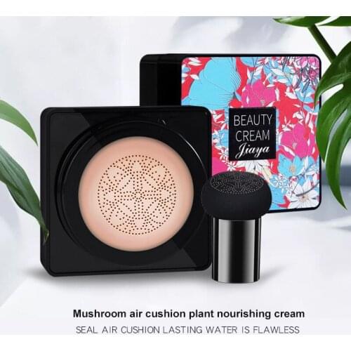 Mushroom Head Make Up Air Cushion Moisturizing Foundation Air-permeable Natural Brightening Makeup BB Cream QBMY