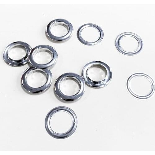 100 sets copper eyelet 1 inch hole with tools for Bag storage box leather rivet metal buckle 39 mm * 25 mm eye buckle