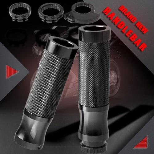 Handle Grip 7/8'' 22MM 24MM Motorcycle Handle bar Caps Handlebar Grips CNC 22MM 24MM Universal Street & Racing Moto Racing Grips