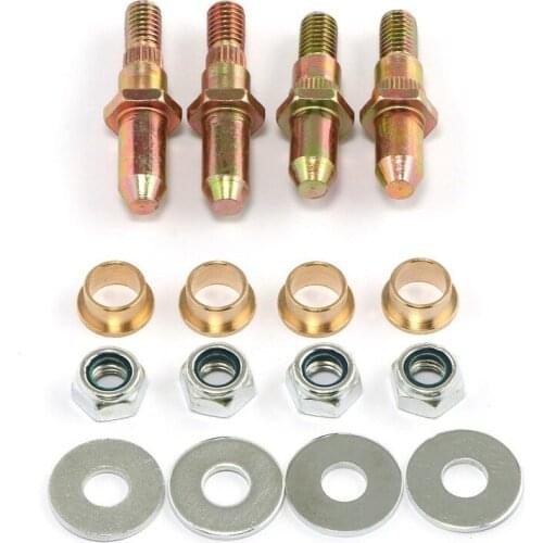 1 Set Chevy GMC Fullsize Truck SUV Door Hinge Pins Pin Bushing Kit 1 door hinges for heavy doors Car Replacement of accessories