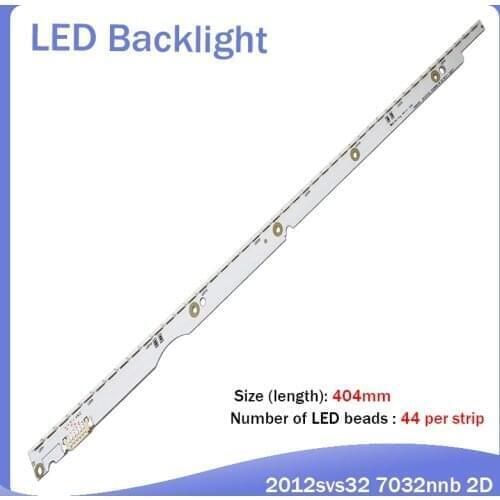 3V LED Backlight strip 44leds For Samsung 32'' 2012SVS32 7032NNB 44 2D REV1.1 V1GE-320SM0-R1 UE32ES6760S UE32ES5500 UE32ES5507