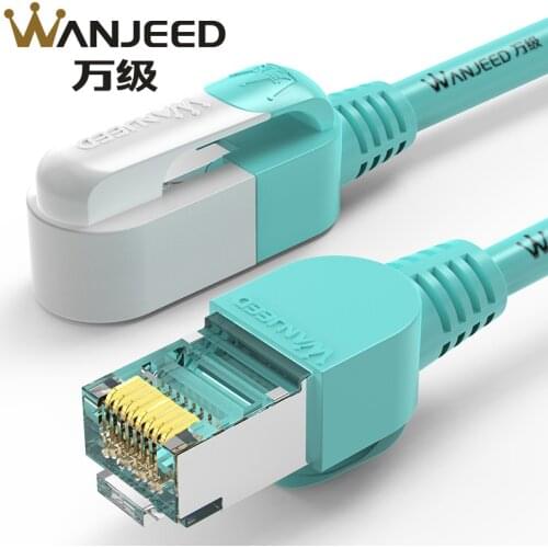 WANJEED CAT6A CAT7 Patch Cable 10G Transmission 8P8C RJ45 Gold-plated LSZH Jacket For CAT6A CAT7 Ethernet Lan Cable