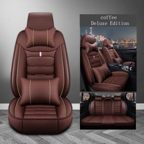 WLMWL Leather Car Seat Cover for Porsche all models 911 panamera cayman cayenne car accessories Car-Styling 98% 5 seat car model