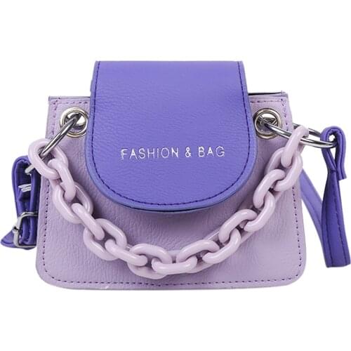 Women Small Crossbody Purse Bright Color Block Plain Leather Chic Shoulder Bag Lightweight Handbag