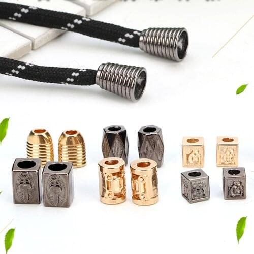 20PCs Zinc Alloy Clothing Rope Buckle Stopper Cylinder Sewing Accessories For Repair Overcoat Sweater Cord End Repair