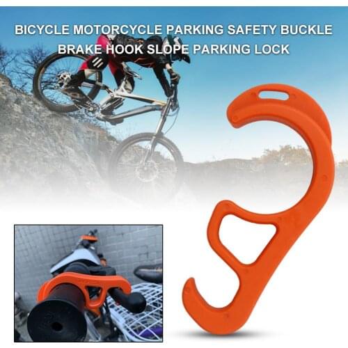 2020 NEW Bicycle Motorcycle Parking Safety Buckle Brake Hook Slope Parking Lock