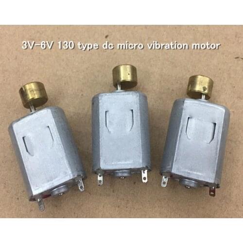 3V 6V 130 type dc micro vibration motor