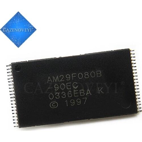 5pcs/lot AM29F080B-90EC AM29F080B AM29F080 TSOP-40 In Stock