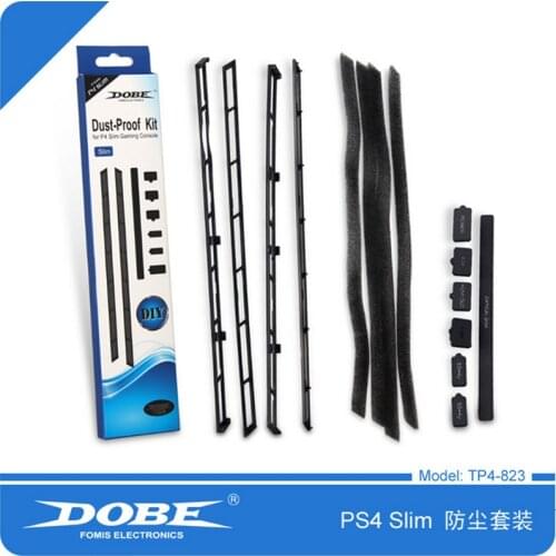 For SONY PlayStation 4 Slim PS4 Slim Gaming Console PS4 Slim DIY Dust Proof Prevent Cover Case Stopper Pack Dustproof Kit