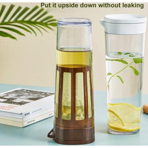 1.1L Kettle Sealed Rotating Water Outlet With Filter Screen Outdoor Portable Water Bottle Cold Water Hot Water Universal