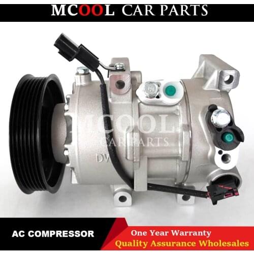 For A/C AC Compressor AC For Kia Rio 1.6L l4 Gas 2012-2016 CO 20765C 178324 7512957 977011R100 TEM276074 276074 2022078 C2644