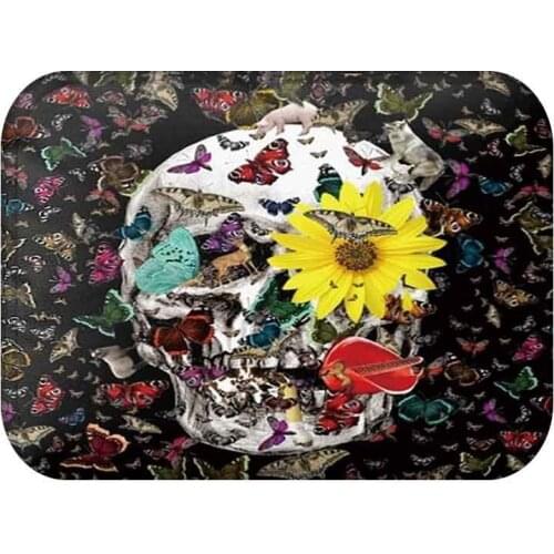 Mylb Nordic Style Geometric Pattern Carpet Living Room Bedroom Tea Table Rugs and Carpets Rectangular Antiskid Floor Mats