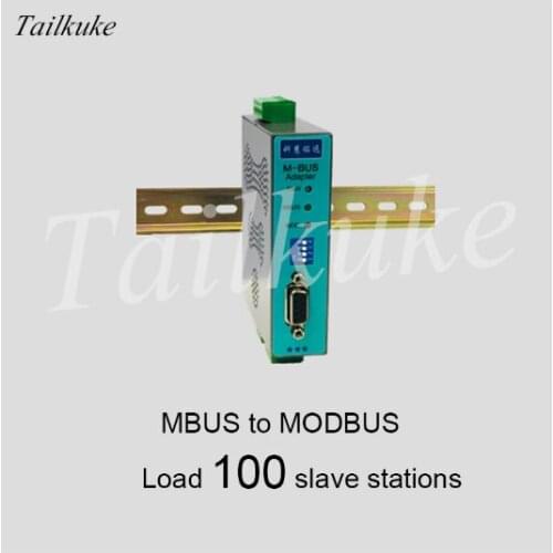 MBUS / M-BUS to MODBUS-RTU Converter RS485 / 232 (100 Load) KH-MR-M100