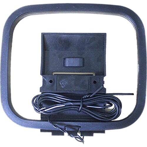 Mini Universal FM/AM Loop Antenna Connector for Receiver for Sony Sharp Chaine Stereo AV Receiver Systems