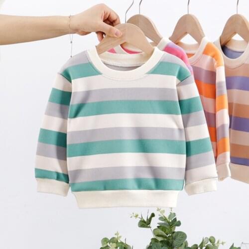 Fashion Baby Clothing Kids Hoodies Tops For Girl Boy Infant Kids Clothes 9 Months -6 Years Sweatshirt Kids