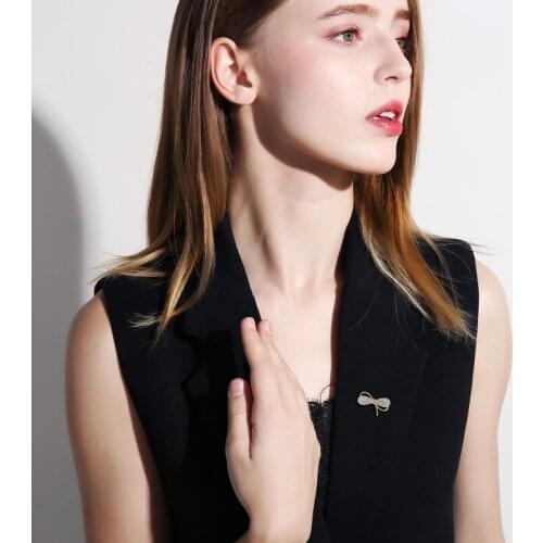 DARA Fashion Butterfly Women Bow Brooch For Women 2021 New Coming