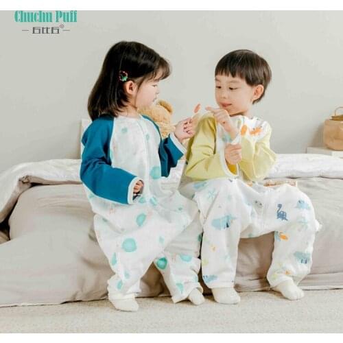 YA1287 New Custom Baby Sleeping Bag Summer 100% Cotton Printed Toddle Baby Sleeping Sack