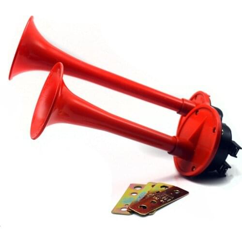 New generation of air horn universal Loud Dual Trumpet Air Horn 12V 115dB for Car Truck RV Train Boat Motorcycle