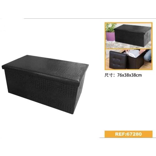 CASABLANCA bench/folding storage box, seat stool, high load bearing, functional linen stool for feet