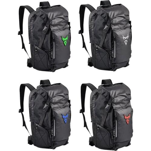 Motorcycle Tail Bag High Capacity Waterproof Multifunctional Rider Backpack Durable Motorcycle Rear Seat Bag For Dropshipping