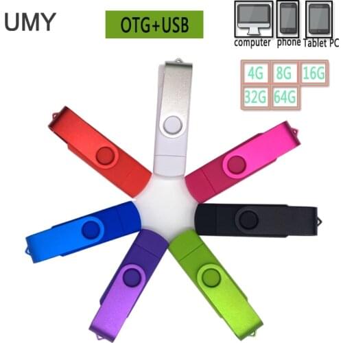USB Flash Drive OTG for Android Smart Phone Pen Drive 4GB 8GB 16GB 32GB 64GB colorful Micro USB & USB 2.0 Pendrive Flash Drive