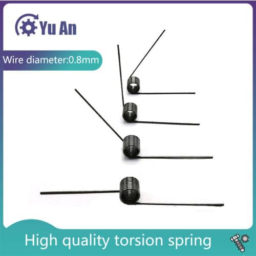 V-Spring, 0.8 Wire Diameter Torsion Small Torsion Spring, Hairpin Spring, 180/120/90/60 Degree Torsion Torsion Spring, 5pcs
