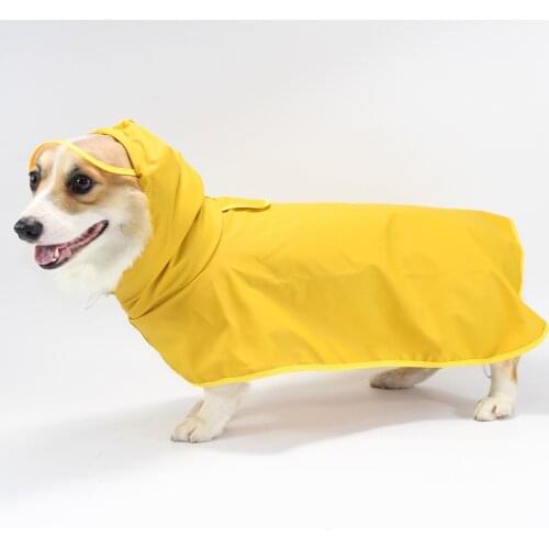 Waterproof Pet Clothes High-Quality Leather Pet Raincoats Dogs Outdoor Clothes Coats For Small Dogs To Large Dogs Hoodies M-8XL