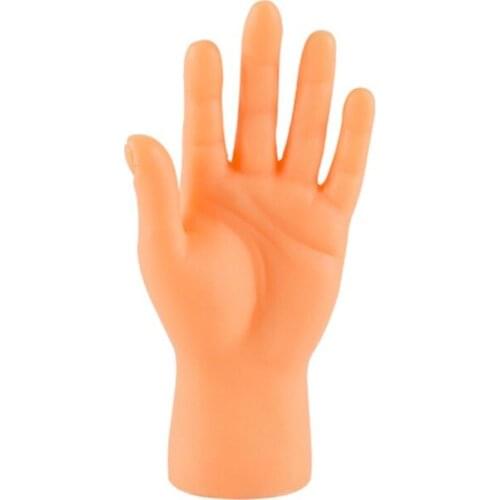 Palm Shaped Funny Mini Hands Creative Finger Cots Pet Interactive Toy Small Hand Tease Kitten Cats Massager Gloves