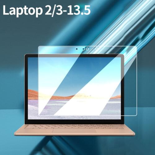 Tempered Glass for Microsoft Surface Laptop 1 2 3 4 13.5" Laptop 3 15" Screen Protector For Surface Laptop Go 12.4" Tablet Cover