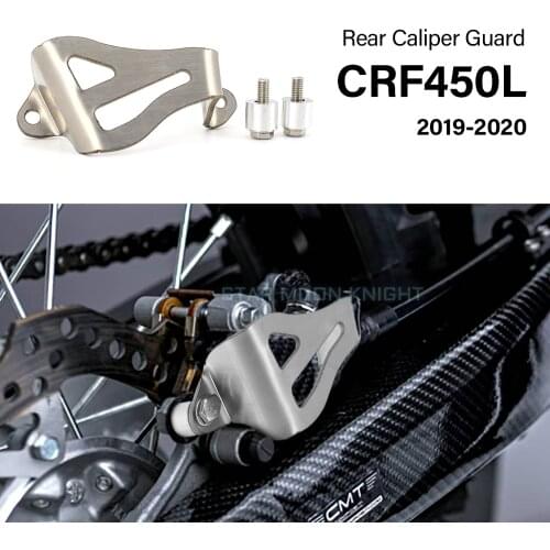 Motorcycles Accessories Rear Brake Caliper Guard Protector Protection Cover Fit For HONDA CRF450L CRF 450 L CRF 450L 2019 - 2020