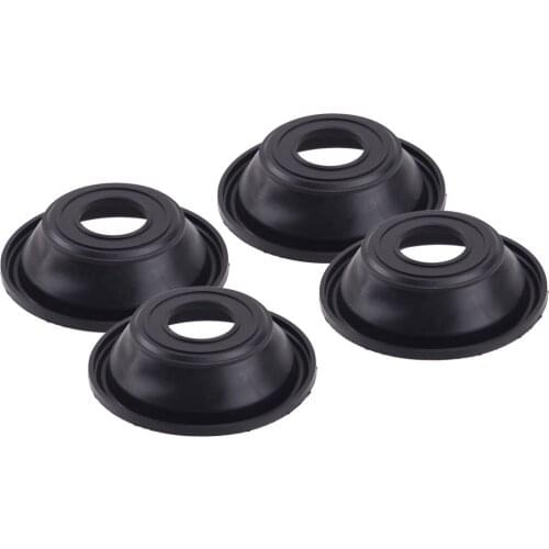 Beler 4Pcs Motorcycle Carburetor Plunger Diaphragm Membrane Fit For Kawasaki ZR7S ZR750 2000 2001 2002 2003 2004 2005
