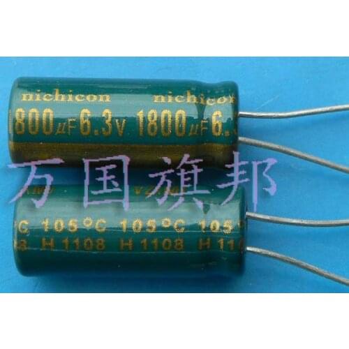 Free Delivery. Computer motherboard electrolytic capacitors 6.3 V 1800 uf 1800 uf 8 mm in diameter