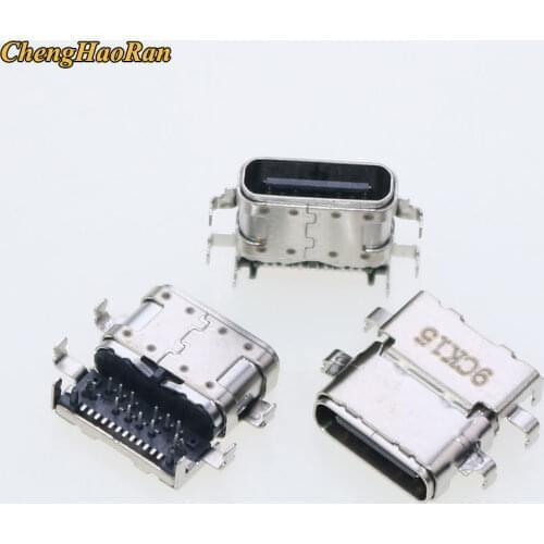 ChengHaoRan 2pcs For Xiaomi computer tail plug type-C built-in interface 161301-CN Laptop charging port connector