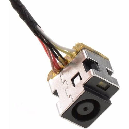Laptops AC DC In Power Jack Socket Cable Harness Fit For HP COMPAQ G56 G62 CQ56 CQ62 CQ62Z Notebook Computer Connector P25