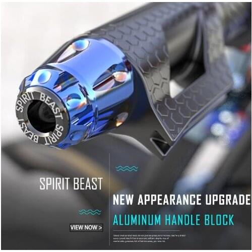 Spirit beast motorcycle put modified accessories universal handle plug motor handlebar balance block Motocross anti-fall block