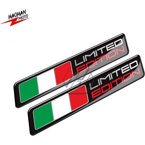 For PIAGGIO VESPA Sticker for Aprilia Ducati Italy Flag Sticker Italia Limited Edition Sticker for Car Styling Decals