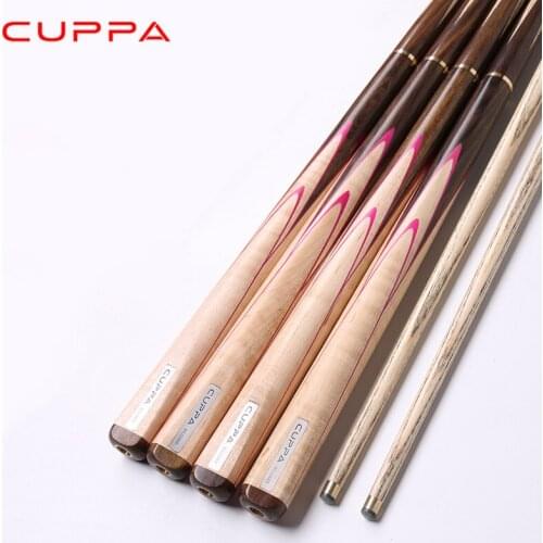 New Handmade Cuppa 3/4 Snooker Cue Stick 9.8mm Tips Snooker Cues Case Set China
