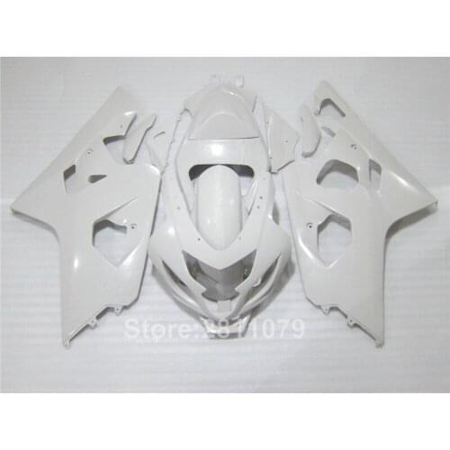 Bodywork fairing kit for Suzuki SRAD GSXR600 04 05 GSXR 600 750 2004 2005 white fairings set TI14