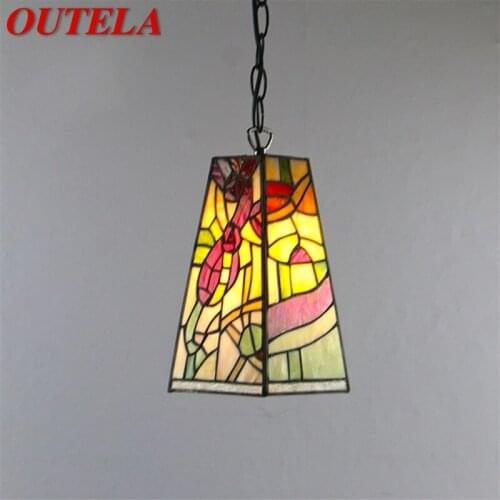 OUTELA Retro Pendant Light Contemporary LED Lamp Creative Fixtures Decorative For Home Dining Room