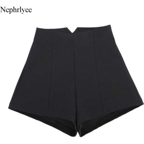 2021 New Fashion Shorts Women Cotton Short Femme Korean Style High Waist Shorts Women Hotpants Elegant Wide Leg Summer Shorts