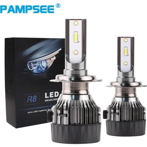 2PCS Car Lights LED H7 12000LM H4 LED Lamp for Car Headlight Bulbs H11 H1 H8 H9 9005 9006 HB3 HB4 Turbo H7 LED Bulbs 12V 24V K8