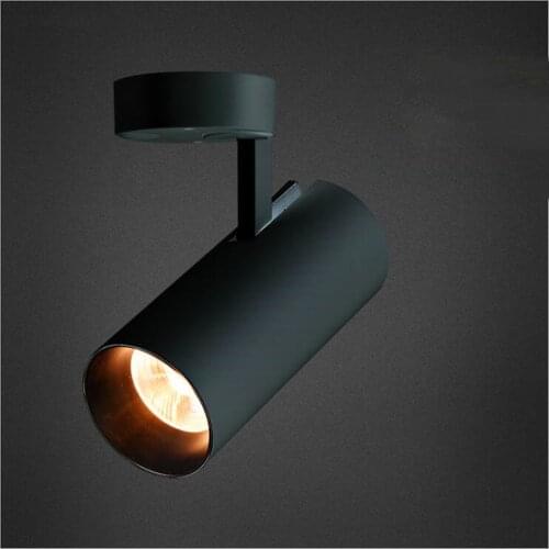 Spotlight Led Surface Mounted Nordic Style 10W 20W 30W 360 Rotating Ceiling Ceiling Installation Family Store Ceiling Lights