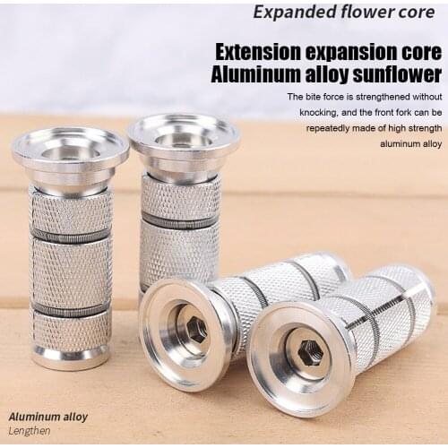 Bike Headset Expander Stem Top Cap Aluminum Alloy Compression Plug Star Nut Mountain Road Bike Expansion Bicycle Front Fork Stee