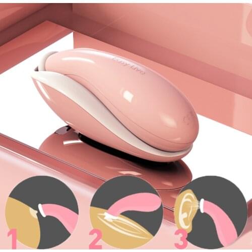 High quality 3 in 1 breast massage vibrator Realistic tongue licking clit stimulator sucking clitoris vibrator Sex Toys For Wom