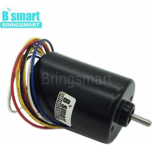 Bringsmart A3650 High Quality 12V High Speed Motor 4000-8000RPM 24V DC Brushless Motor For Electric DIY Toy Car