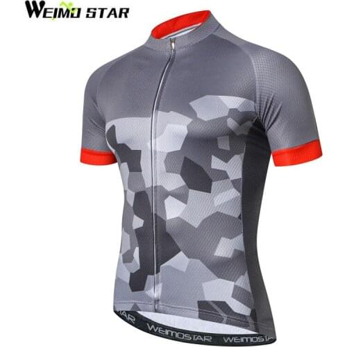 Weimostar Bike Team Racing Cycling Jersey Shirt Men Summer Breathable Cycling Clothing Quick Dry MTB Bike Jersey Bicycle Clothes