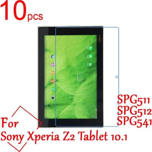10pcs Ultra Clear/Matte/Nano LCD Screen Protectors Cover For sony Xperia Tablet Z/Z2/Z4 10.1 SPG312 341 511 512 Protective Film