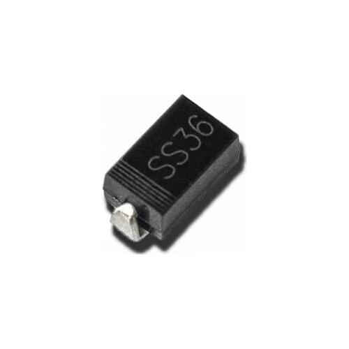 100pcs/lot 1000pcs/lot 3000pcs/lot Free shipping 100% origina SS36 SR360 3A 60V SMA DO-214AC SMD Schottky diode